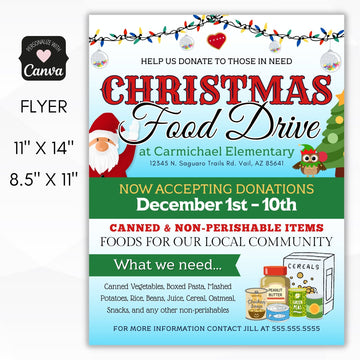 christmas food drive